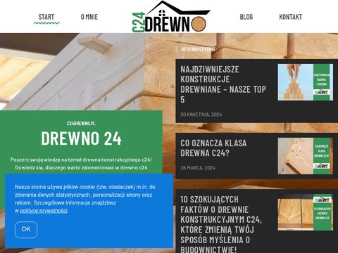 C24drewno.pl - informacje o drewnie konstrukcyjnym